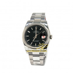 116200 - ROLEX Datejust Oyster Perpetual 36mm Nero