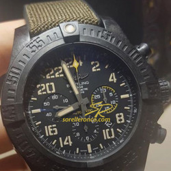 XB12101A/BF46/283S/X20D.4 - BREITLING Avenger Hurricane Military Limited Edition 50mm
