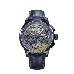 MP6028-PVC01-002-1 - MAURICE LACROIX Masterpiece Skeleton Blue Limited Edition 45mm