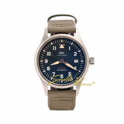 IW326805 - IWC Orologio IWC Pilot's Watch Automatico Spitfire Tessuto Verde 39mm